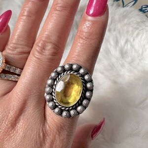 Citrine ring